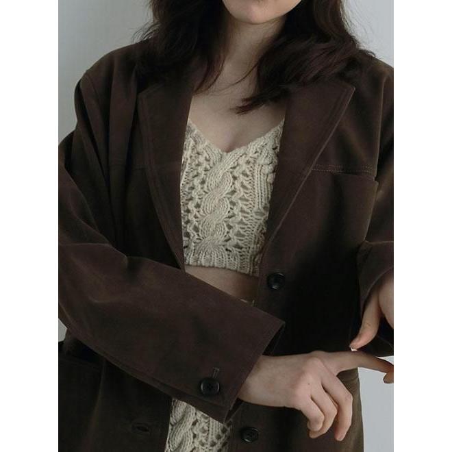 anuke ✴︎ Cable Knit Bustier ▪︎new item◾︎ anuke Cable Knit Bustier ¥7,700-(tax in) ivory