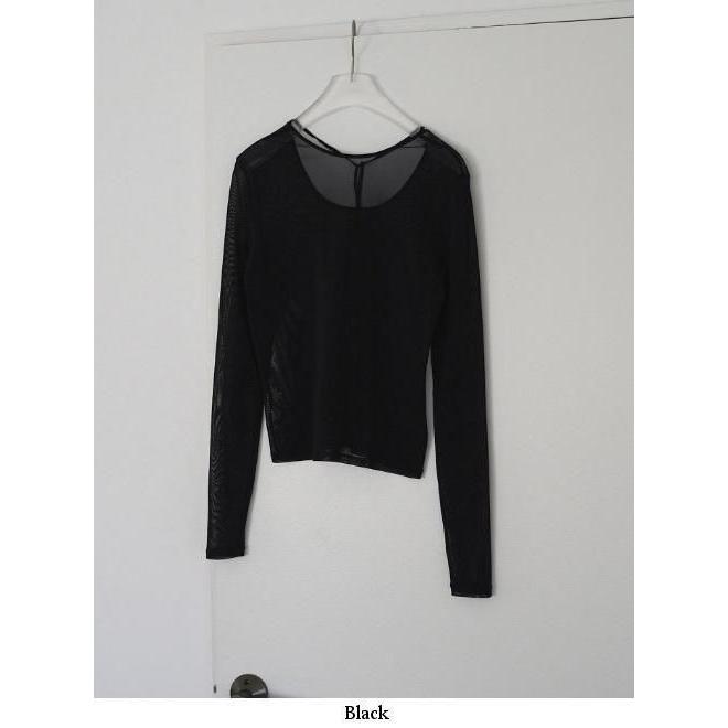 anuke（アンヌーク） 2way Sheer Tops 26春夏予約 62520609 入荷予定