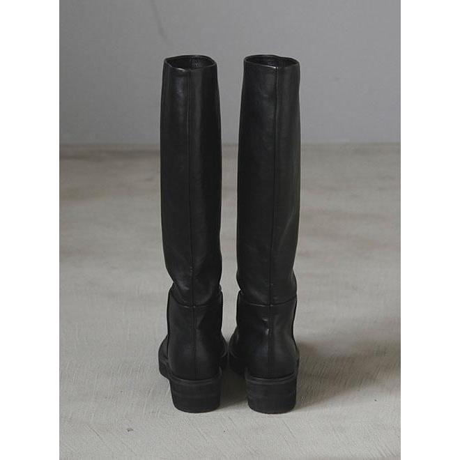 anuke（アンヌーク） Ecoleather Long Boots☆ 26秋冬予約 62521007