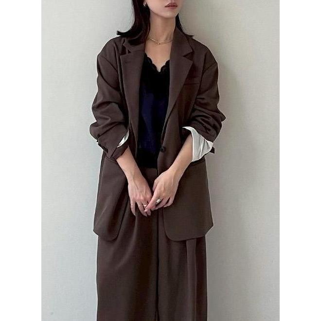 anuke（アンヌーク） Over Tailored Jacket☆ 26春夏予約 62610101