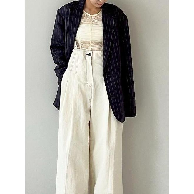 anuke（アンヌーク） Over Linen Jacket☆ 26春夏予約 62610104 入荷