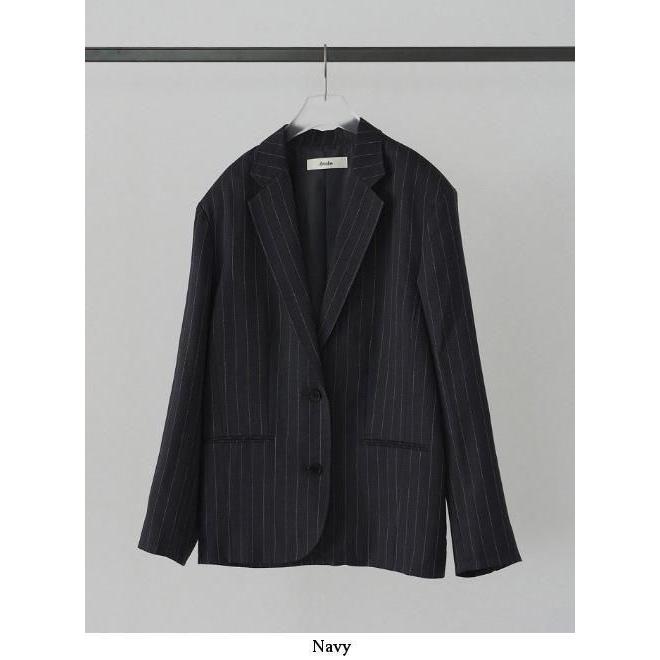 anuke（アンヌーク） Over Linen Jacket☆ 26春夏予約 62610104 入荷