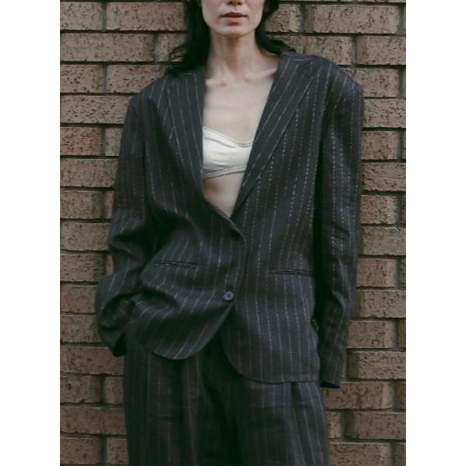 anuke（アンヌーク） Over Linen Jacket☆ 26春夏予約 62610104 入荷