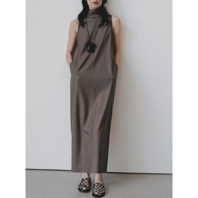 anuke（アンヌーク） Highneck Sleeveless Onepiece☆ 26春夏 62610314
