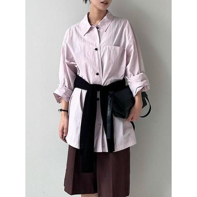 【美品】anuke Over Pocket Shirts ピンク anuke（アンヌーク） Over Pocket Shirts 即日発送 : RAPTURE - 通販