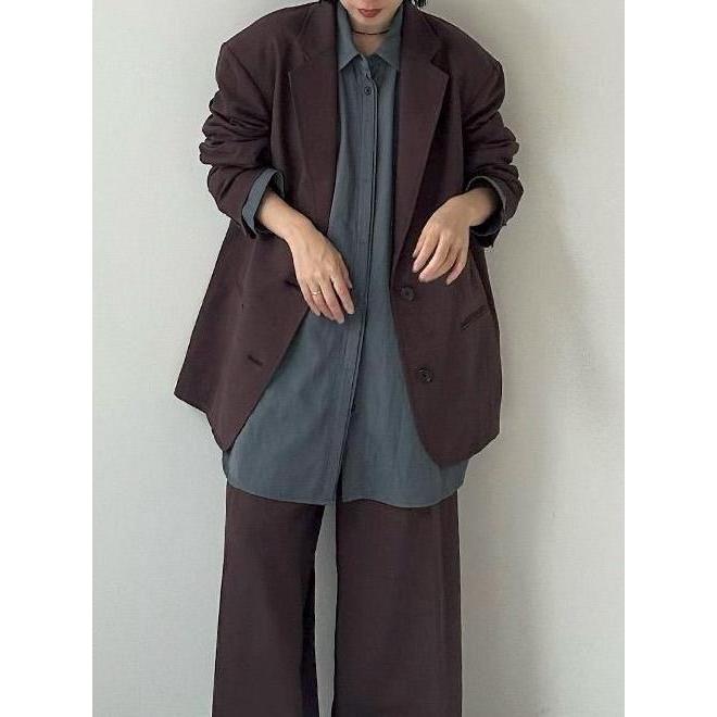 anuke（アンヌーク） (10%OFF~5/18) Stitch Over Shirts☆ 26春夏