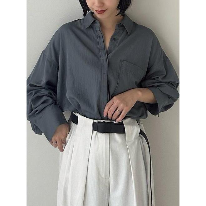 anuke（アンヌーク） Stitch Over Shirts☆ 26春夏 62610417 : Hearty