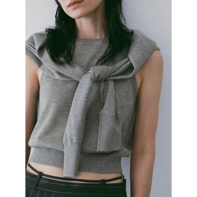 anuke / アンヌーク Highgauge Sheer Tanktop★ 26春夏 62610509_14