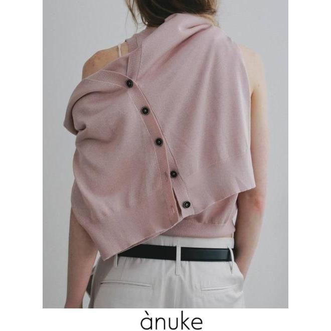 anuke（アンヌーク） (10%OFF~5/18) Highgauge Sheer Cardigan☆ 26春