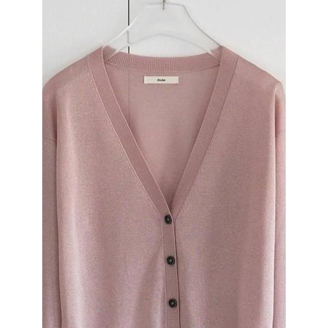 anuke（アンヌーク） Highgauge Sheer Cardigan☆ 26春夏 62610522