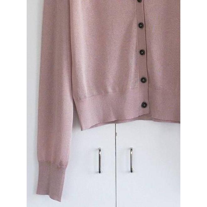 anuke（アンヌーク） Highgauge Sheer Cardigan☆ 26春夏 62610522