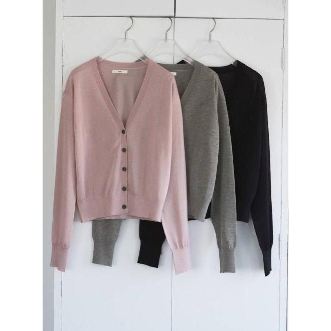 anuke（アンヌーク） Highgauge Sheer Cardigan☆ 26春夏 62610522