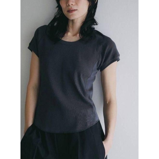 anuke（アンヌーク） Vintage Rib Tops 26秋冬2 62610608 カットソー
