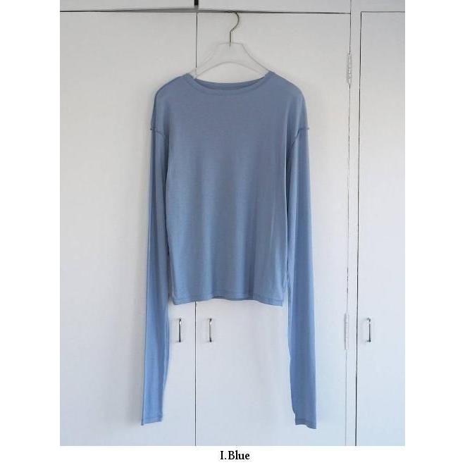anuke（アンヌーク） Sheer Long T-Shirts 26春夏 62610624 : Hearty