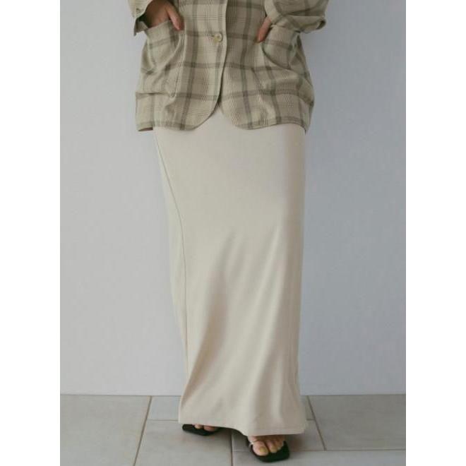 anuke（アンヌーク） Georgette Pencil Skirt☆ 26春夏予約 62610801
