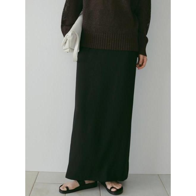 anuke（アンヌーク） Georgette Pencil Skirt☆ 26春夏予約 62610801