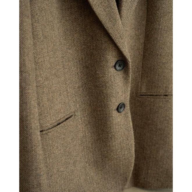 anuke（アンヌーク） Herringbone Wool Jacket☆ 26秋冬予約 62620104