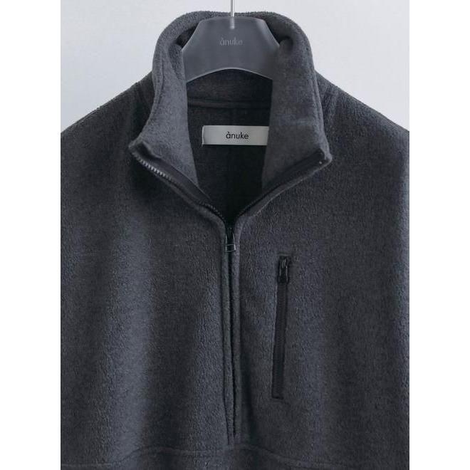 anuke（アンヌーク） フリースハーフジップコンビネゾン Fleece