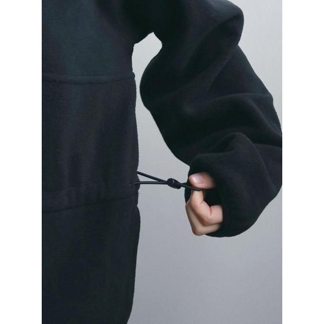 anuke（アンヌーク） フリースハーフジップコンビネゾン Fleece