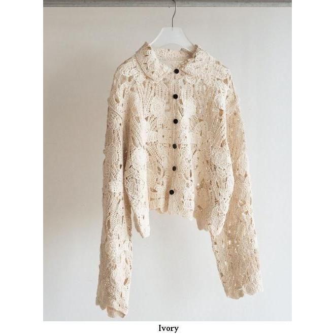 anuke（アンヌーク） 刺繍オーバーシャツ Embroidery Over Shirts