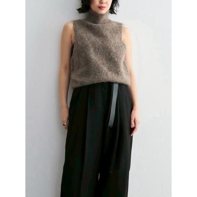 anuke（アンヌーク） ノースリーブモヘアニット Sleeveless Mohair