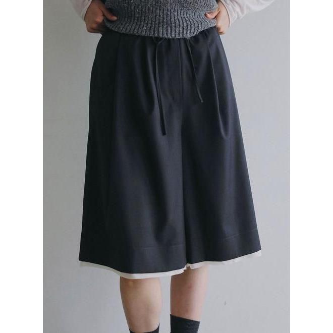 anuke（アンヌーク） ハイツイストハーフパンツ Hightwist Half Pants