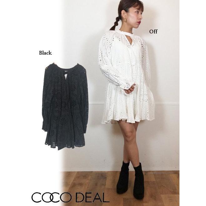 Cocodeal ココディール アイレット刺繍ティアードミニワンピース 21春夏 フレアワンピース Hearty Select Yahoo店 通販 Yahoo ショッピング