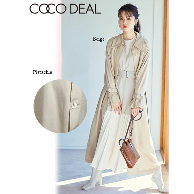 夏セール30 Off Cocodeal ココディール レイヤードロングコート 21春夏 トレンチコート 春アウター Hearty Select Yahoo店 通販 Yahoo ショッピング
