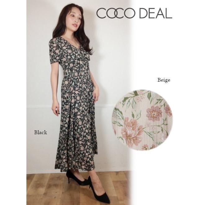 夏セール30 Off Cocodeal ココディール フラワープリントエンパイアワンピース 21春夏 フレアワンピース プレセール Hearty Select Yahoo店 通販 Yahoo ショッピング