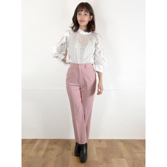 ココディール（COCO DEAL） ウールストレッチテーパードパンツ 22春夏