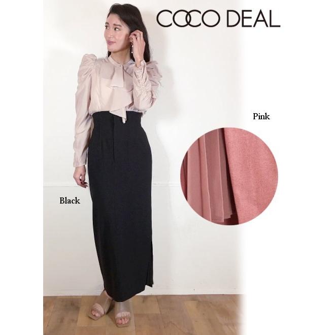 ココディール COCODEAL / スリットプリーツハイウエストロング ココディール COCODEAL / スリットプリーツハイウエストロング
