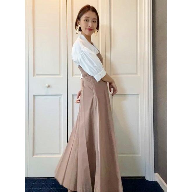 ココディール（COCO DEAL） 'シャツレイヤードワンピース'' 22春夏