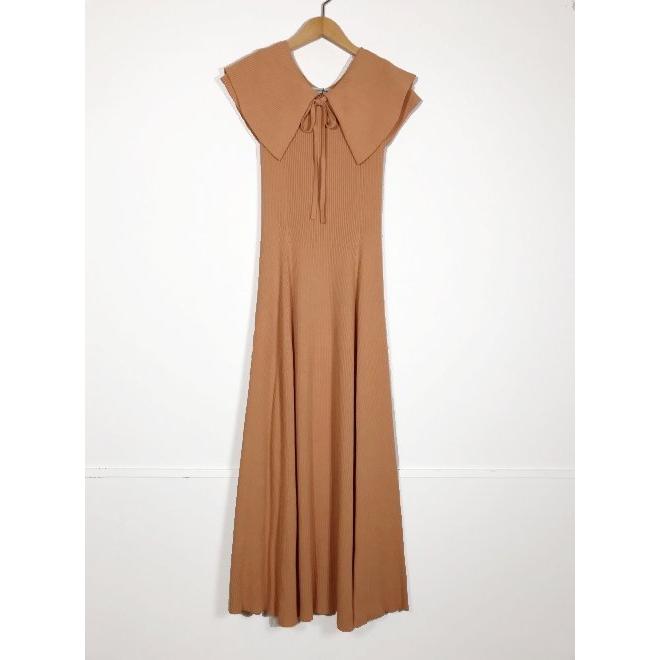 ココディール（COCO DEAL） 30%OFF ケープカラーニットワンピース 22春