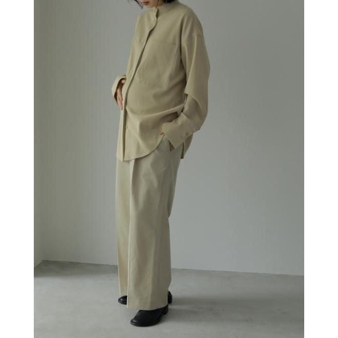 anuke（アンヌーク） (PT5倍~3/8) 'Reha. Tuck Wide Pants'' 26秋冬