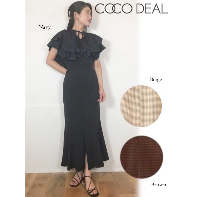 ココディール（COCO DEAL） チェックマーメイドスカート 22秋冬