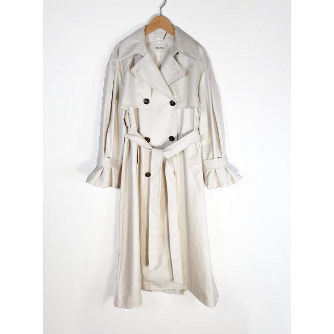 COCODEAL ココディール タックボリュームスリーブトレンチコート 23春