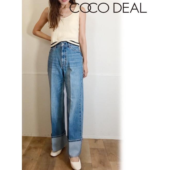 ココディール COCODEAL / ロールアップデニム 23秋冬. 73616205