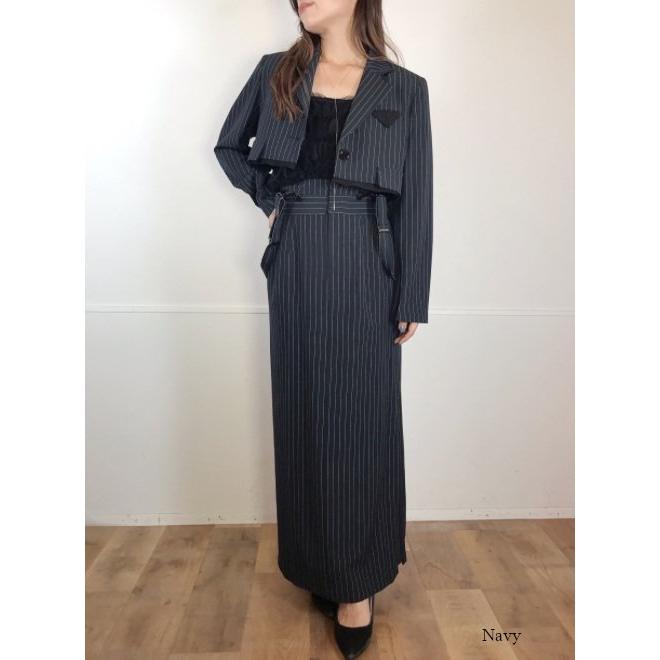 ココディール セール50%OFF! COCODEAL / ピンストライプサスペンダー