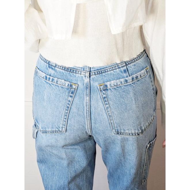 ココディール（COCO DEAL） (セール30%OFF) ペインターデニムパンツ 24