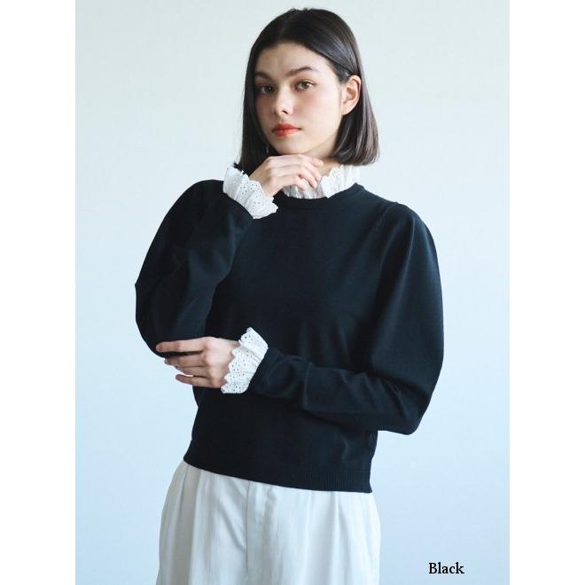 ココディール（COCO DEAL） (セール30%OFF) レースフリルジゴスリーブ