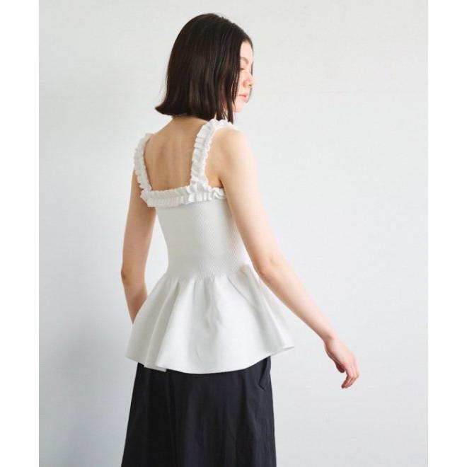 ココディール（COCO DEAL） (セール30%OFF) フリルペプラムニット