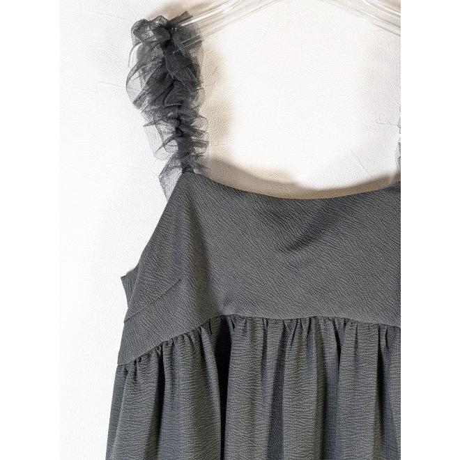 （ねねん様お取り置き希望）cocodeal ココディール　チュールワンピース ココディール (セール50%OFF) COCODEAL / チュールキャミフレア