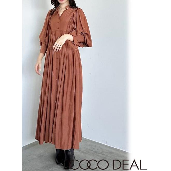 ココディール（COCO DEAL） ボリュームスリーブギャザーワンピース 24