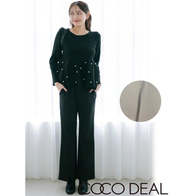 ココディール（COCO DEAL） (セール30%OFF) フロントスリットフレア