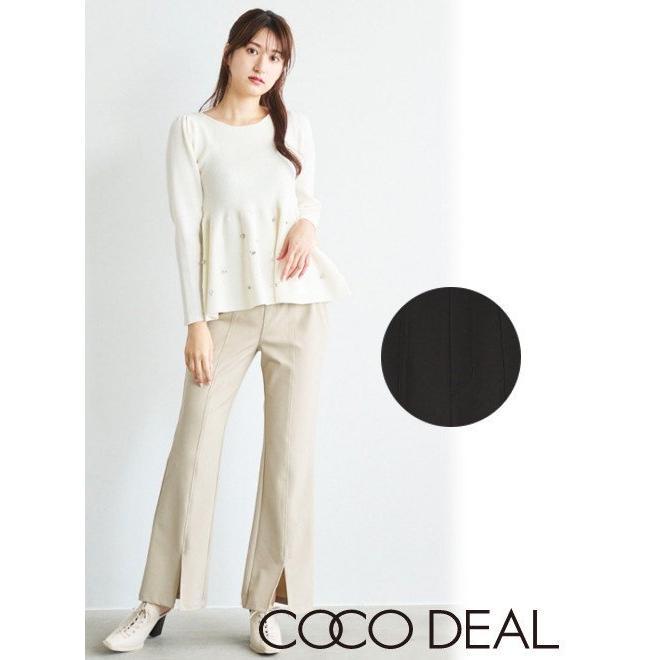 ココディール（COCO DEAL） (セール30%OFF) フロントスリットフレア