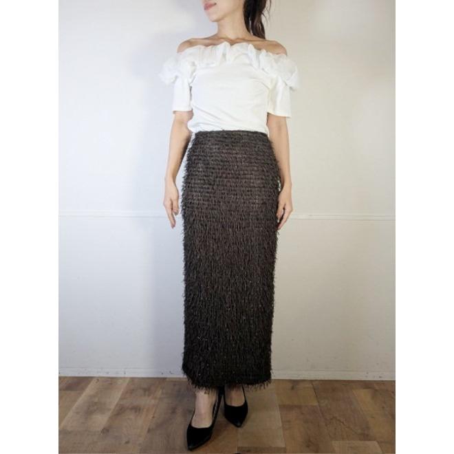 ココディール（COCO DEAL） (セール40%OFF) ラメフリンジタイト