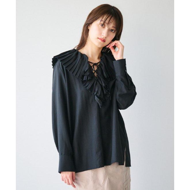 ココディール（COCO DEAL） (セール30%OFF) プリーツフリルブラウス 24