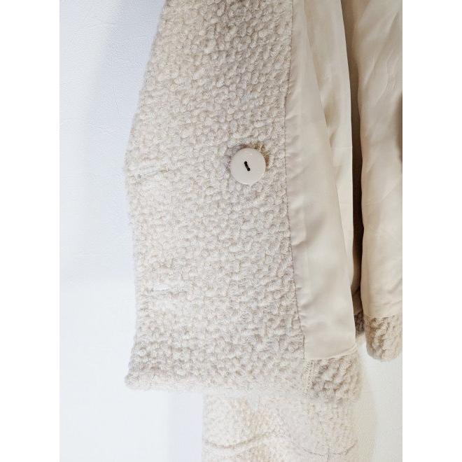 COCO DEAL ココディール ボアウールショートコート　美品　ピンクベージュ 楽天市場】【予約】COCODEAL ココディール ボアウールショート