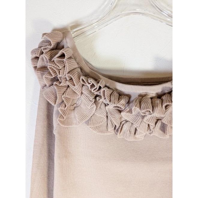 ココディール（COCO DEAL） (セール50%OFF) フリルニットオフショル