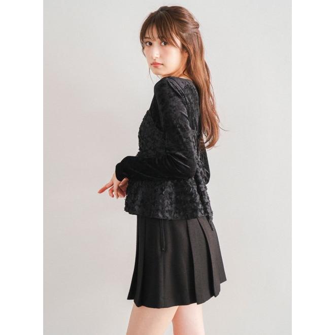 ココディール（COCO DEAL） (セール50%OFF) ネップツイードプリーツ